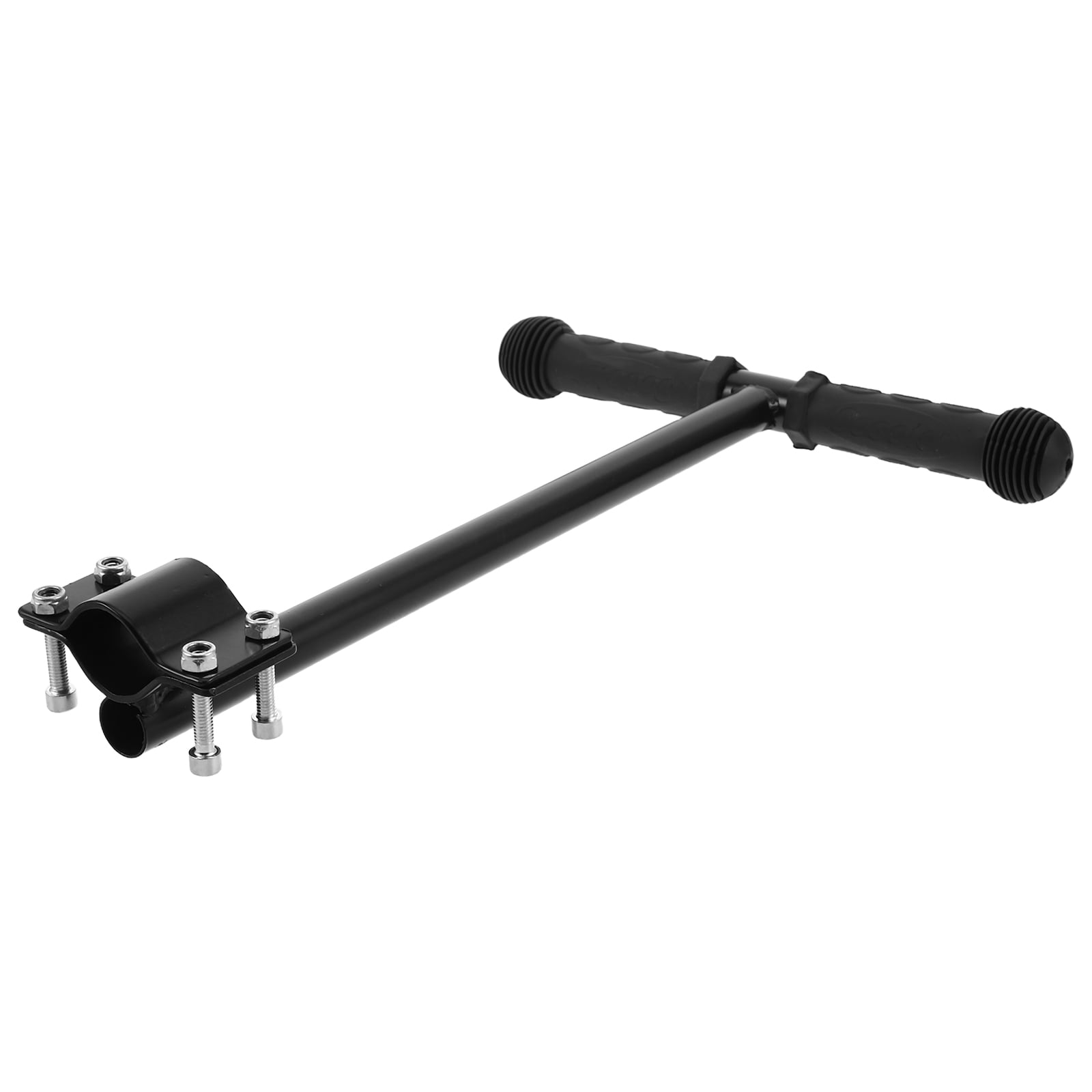 Raindrops Black Ergonomic Stroller Handle Extension Bar with Non- Grip and Easy Quick Attachment for Comfortable Use