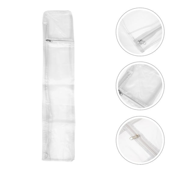 Raindrops Erhu Storage Holder Rainproof Musicians Performance 1Set 34.98x6.48x3.93in