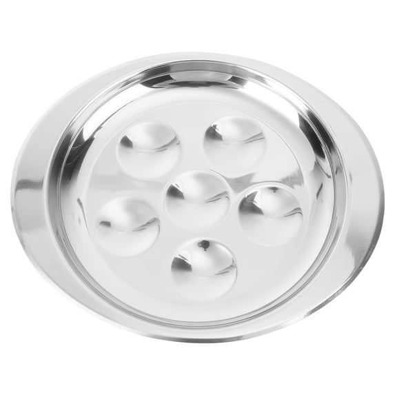 Raindrops Escargot Dish Snail Plate Cookware Escargot Server Space-saving Dish M