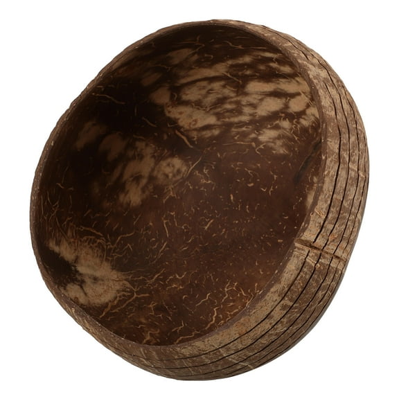 Houderco Coconut Bowl Natural Coconut Shape 1Pcs 4.72X4.72X2.36In