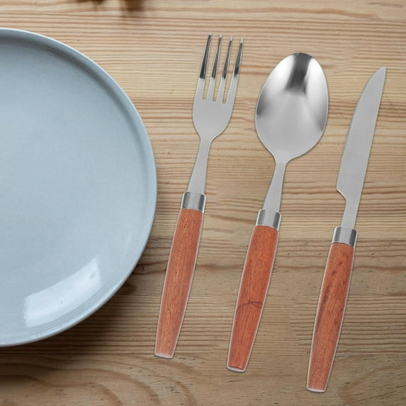 Kitandove Personal Utensil Set Wood Gray Camping 1 Set