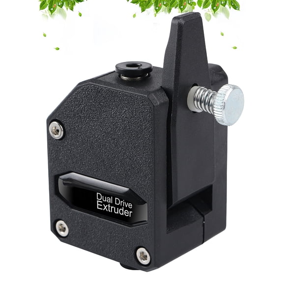 Raindrops Extruder 3D Printer Accessory Black Plastic Metal Compatible with Ender 3