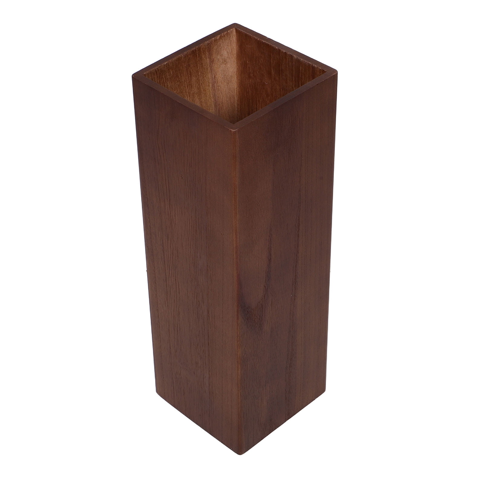 Raindrops FRCOLOR Wooden Umbrella Stand Cane Holder Rustic Farmhouse Decorative Walking Stick Container Entryway Organizer for Home Office Floor