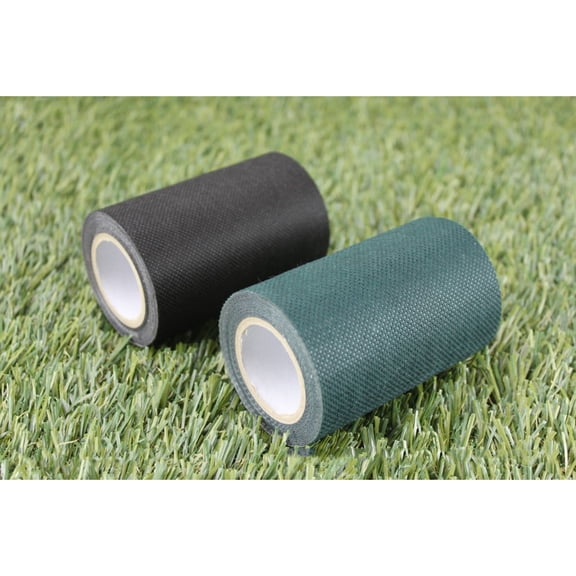 Raindrops Fake Grass Tape 1Pcs for Garden Lawn Installation 100.0x15.0x0.4in