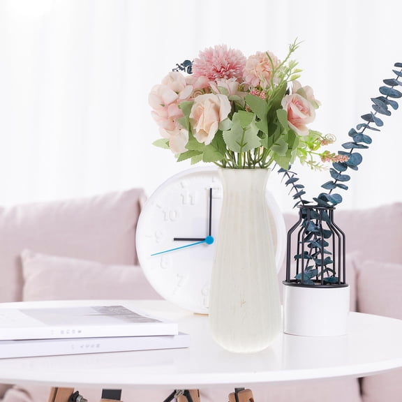 Raindrops Artificial Rose Bunch Pink 1Pack Women