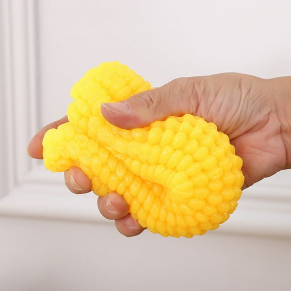 Raindrops  Fake Vegetables Model Kitchen Simulation Corn Thanksgiving Cobs Artificial Yellow