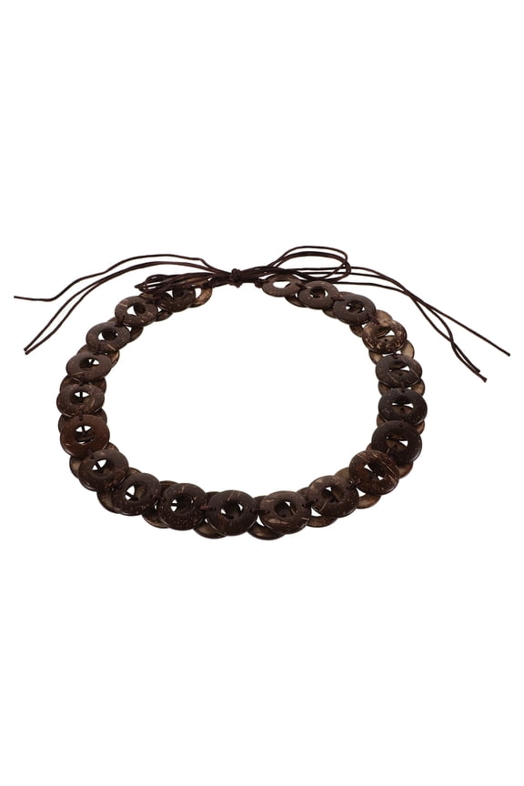 Fashionable  Coconut Shell Waist Belt Handmade Waistband  Vintage Belt