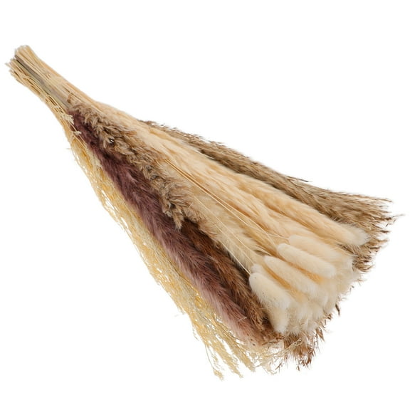 Raindrops Feathery Shape 1 Set 80Pcs Fake Dried Plant For Diy Flower Arrangement And Home Decoration Multi