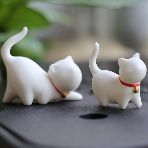 Raindrops Figurines Ornament White Porcelain Gift Decoration Decorative