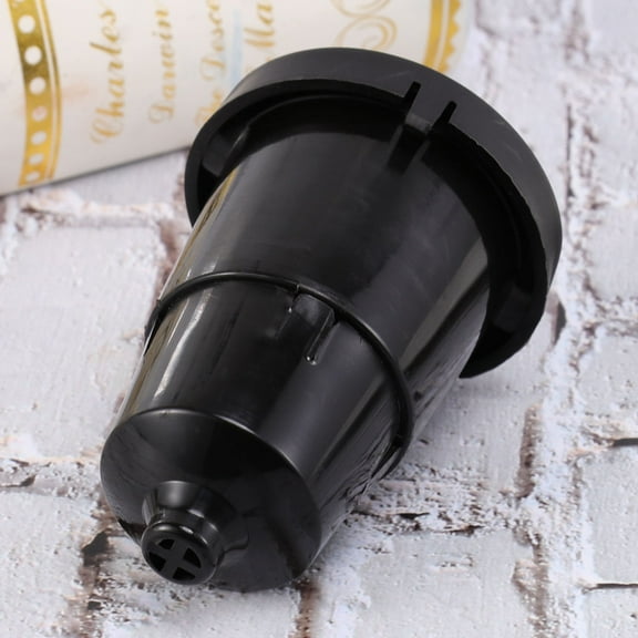 Raindrops Filter Holder Coffee Filter Coffee Machine Accessory Coffee Blends 9X6CM Black