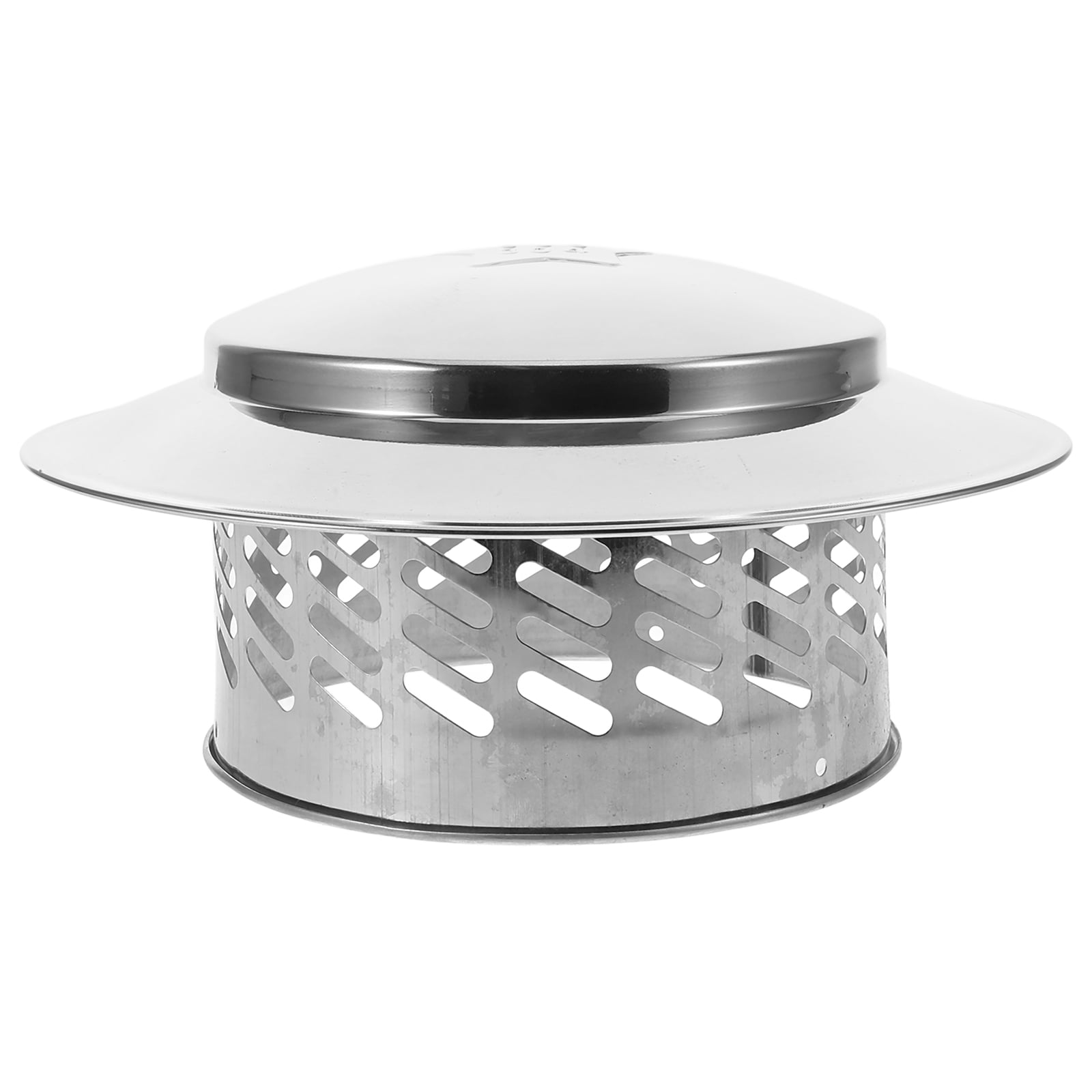 Raindrops Stainless Steel Chimney Cap Silver Universal Fit Easy to ...