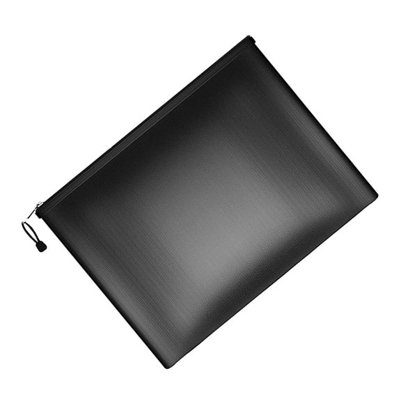 Raindrops Fireproof Money Bag Document Storage Holder For Capacity For Office Travel Protects Valuables From