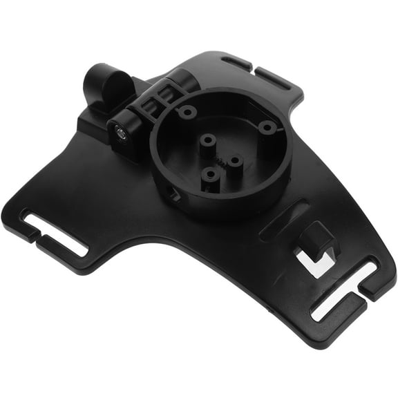 Raindrops Black Plastic Headlight Bracket Secure Hold for Fishing Gear and Outdoor Supplies