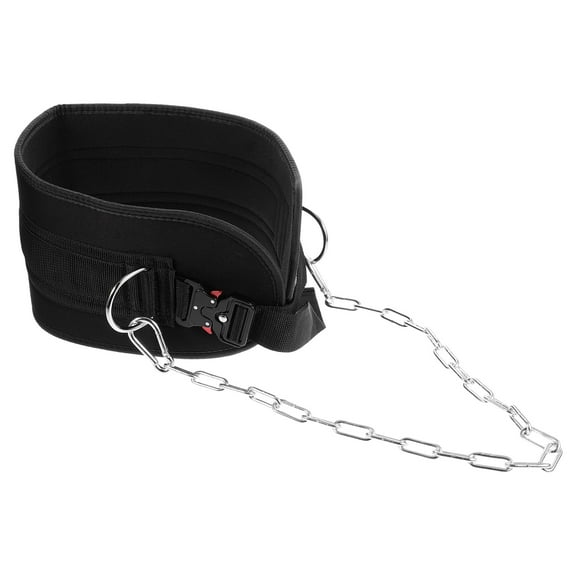 Raindrops Fitness Dipping Belt with Chain for Weightlifting Pull-up Belt Weight Dip Belt