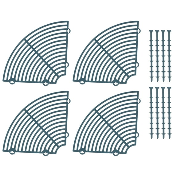 Plant Pot Cover Set with Soil Protector Guard, Flowerpot Grid and Plastic Lid to Prevent Cat Digging, Ideal for Gardening