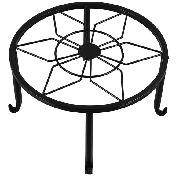 Raindrops  Flower Pot Stand Hollow Outdoor Planters Fish Tank Plants Succulent Black