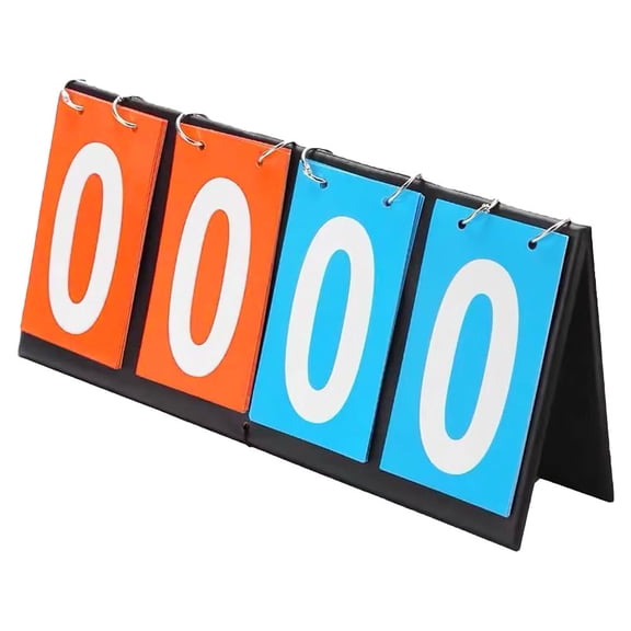 Kitandove Rectangular Professional Sports Scoreboard For Sports Enthusiasts 1Set 14.2x6.1in
