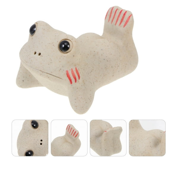 Raindrops  Frog-shape Model Household Furnishing Garden Figurine Tea Pet
