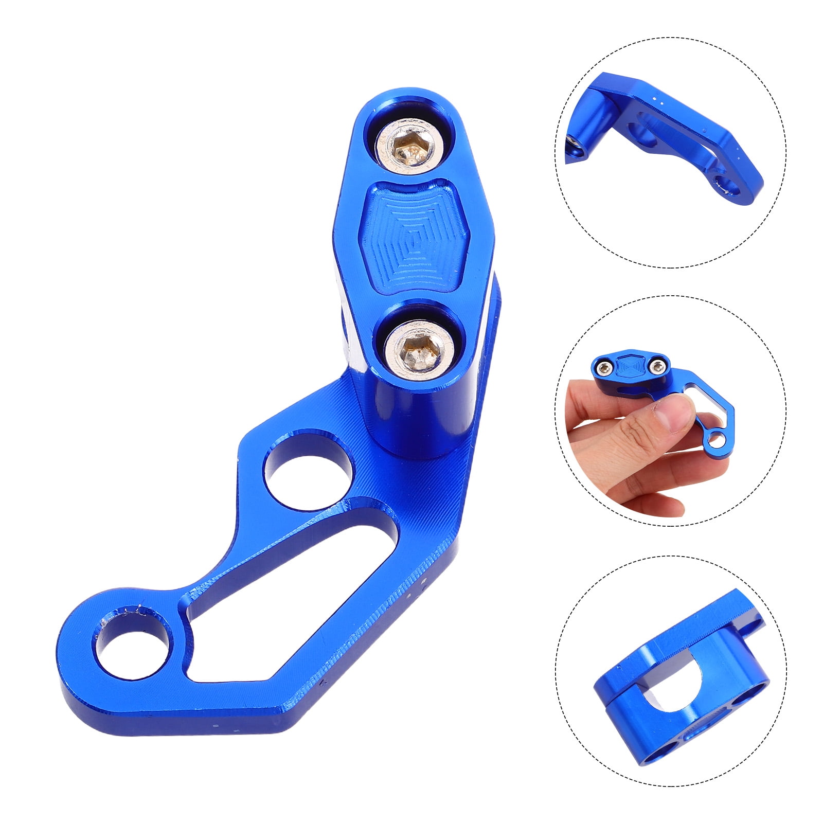 Raindrops Front Brake Hose Cable Clamp Motorcycle Single Hole Oil Tube Clip Easy To Install And Remove Dirt Bike Brake Line Hose Clamp