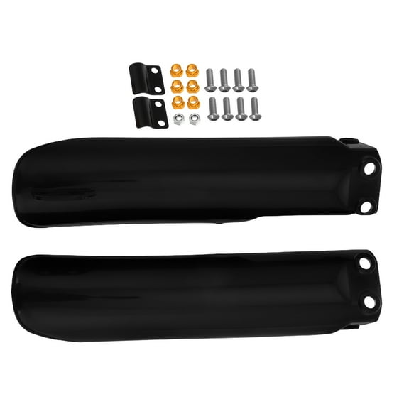 Raindrops Front Fork Guard Protector Front Fork Cap Protector Replacement For Motorcycle Dirt Bikes Off-Road Suspension Absorber Covers