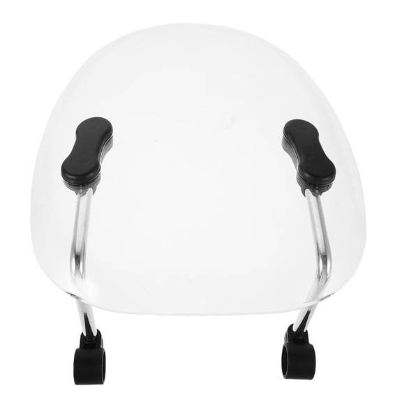 Raindrops Front Mounted Transparent Scooter Windscreen for Electric Scooter Accessories