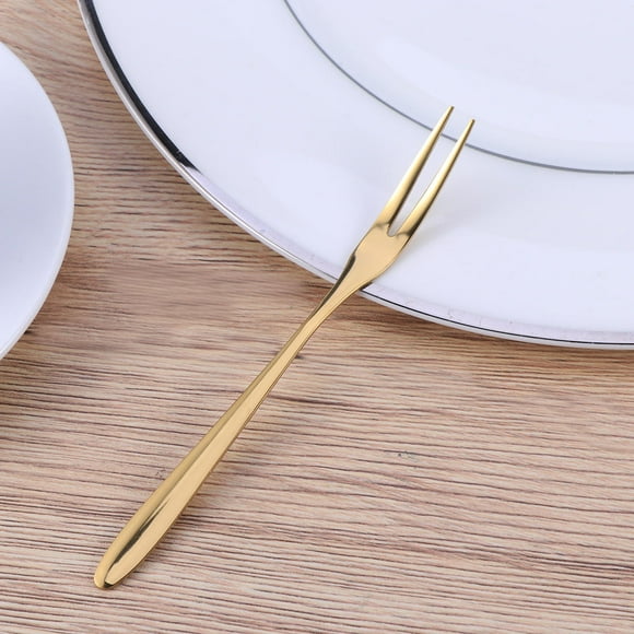 Raindrops Fruit Forks 1Set Stainless Steel For Outdoor Picnic Wedding Party Daily