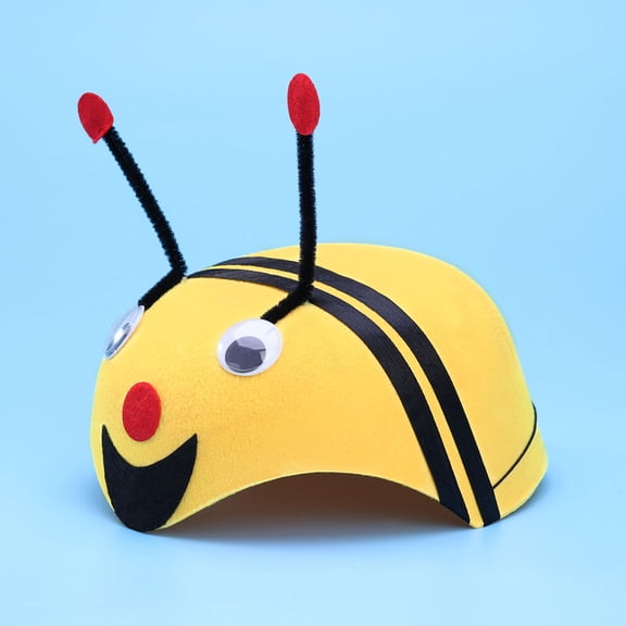 Raindrops Funny Fashion Bee Shape Animal Hat Costume Multi 1 Piece for Cosplay and Performance