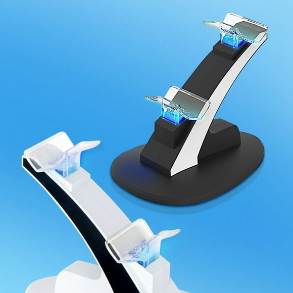 Raindrops PC Gaming Controller Charging Dock Indicator Light Black ABS 1Pcs