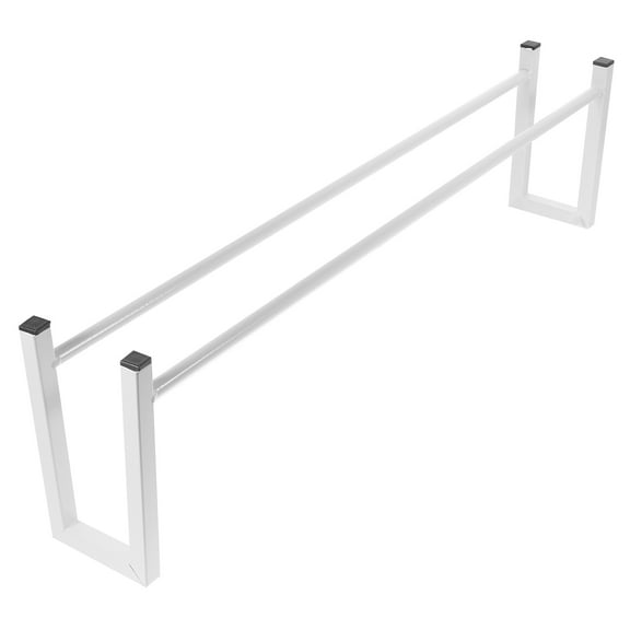 Raindrops Garage Multi-Functional Shoe Rack Organizer 56x16x9 cm White Storage Shelf for Shoes, Boots, and Accessories