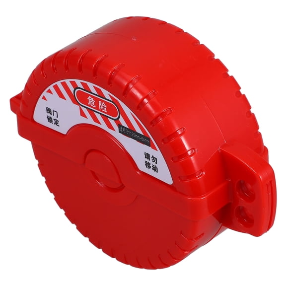 Raindrops Propane Tank Lock Valve Lockout Device Red for Outdoor Water Spigots