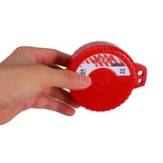 Raindrops Red Propane Valve Lock - Safety Gas Valve Lockout Device for Secure