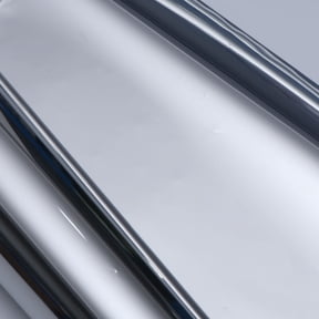 FOMIYES Sun Shield Plated Silver Window Stickers for Home Glass Heat Reduction