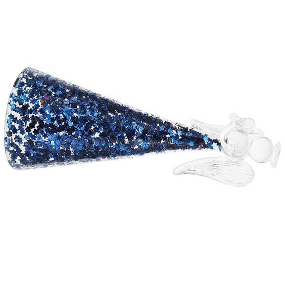 Raindrops Glass Angel Shape Decoration Desk Ornament Christmas Office