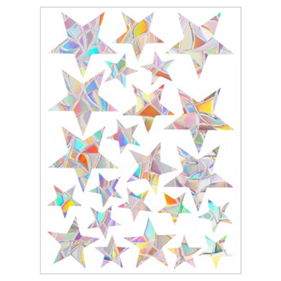 Raindrops Glass Covering Film for Windows School Stuff Stickers Catcher Silver