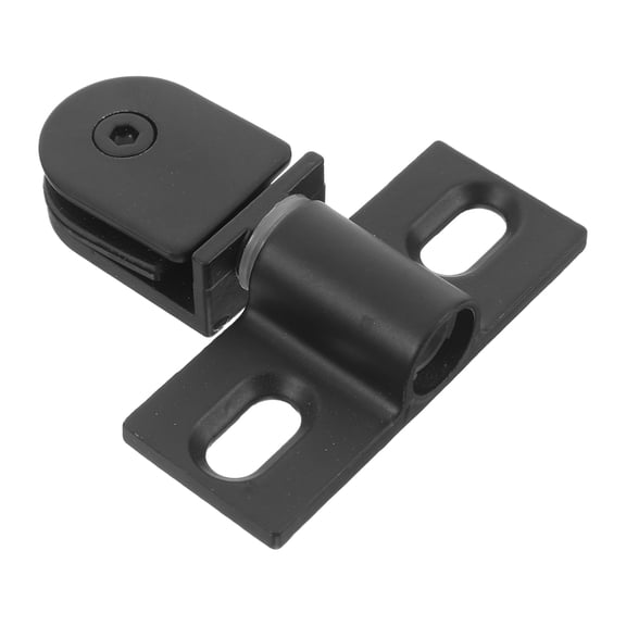 Raindrops Pivot Hinges for Shower Doors Black Stainless Steel Durable Bathroom Hardware