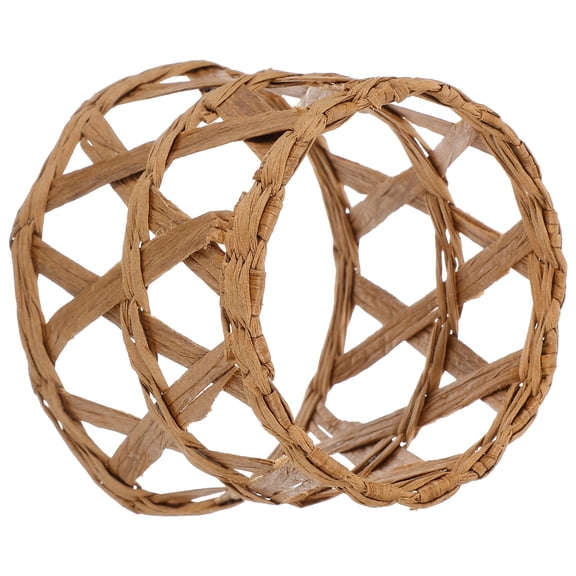 Raindrops  Glassware Covers Cup Wicker Sleeve Woven Holder Iced Beverage