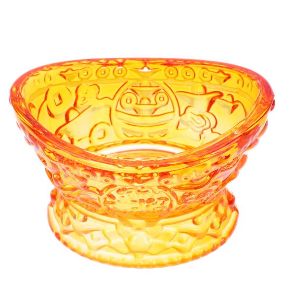 Raindrops Golden Buddhist Candle Holder for Decor Plastic Tealight Stand Suitable for Zen Room Living