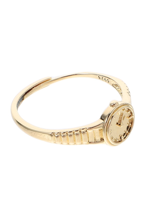 Golden Copper Women's Elegant Mini Watch Adjustable Band Casual and Formal Wear Stylish Timepiece