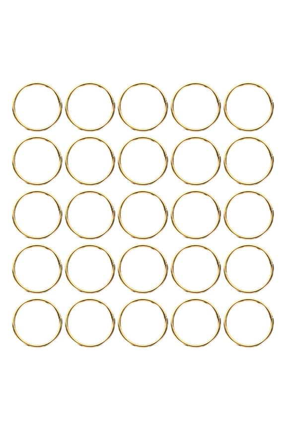 Golden Iron Keychains 600pcs Rust-Resistant Smooth Finish Keys for Men and Women Everyday Use