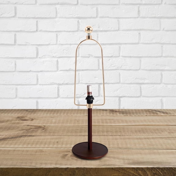 Raindrops Table Lamp Harp Holder with Electroplated Metal Frame for Stylish Lamp Shades