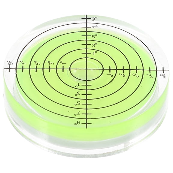 Raindrops Golf Putting Aid with Level Ruler and String Universal for Measuring Use Light Green Plastic 1 Piece