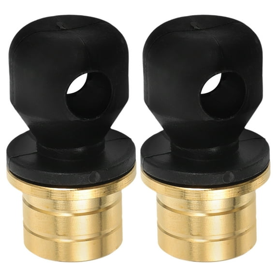 Raindrops Gourd Shaped Wine Bottle Stopper with Silicone Seal for Home Use Multi Color 2 Pieces