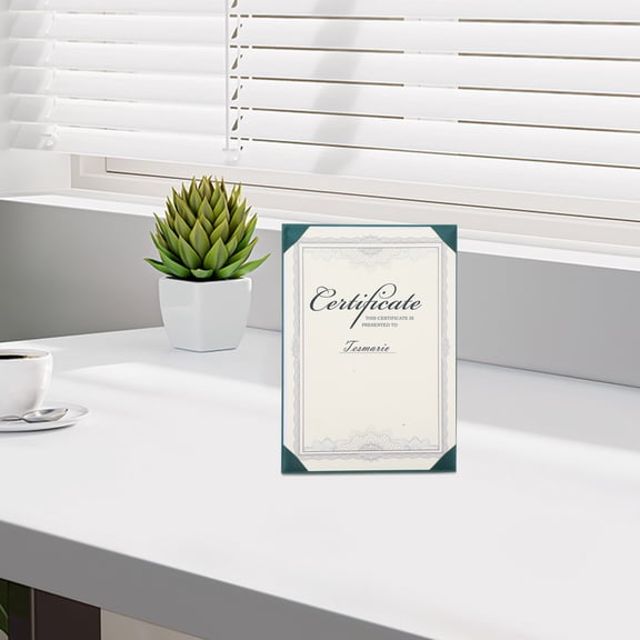 Raindrops Graduation Diploma Cover Blank Certificate Holder Graduation Diploma Frame Portable And Lightweight For Certificates Photos Artworks