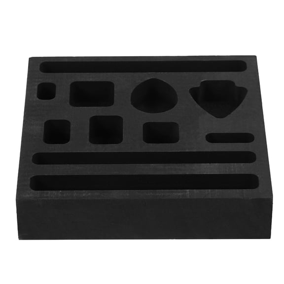 FOMIYES Metal Casting Mold Graphite Material for Melting Gold Silver Aluminum and Brass
