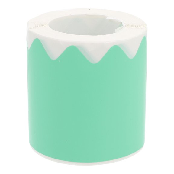 Raindrops Classroom Wall Decal Green Chalkboard Border Sticker Paper Material Easy to Stick and Cut