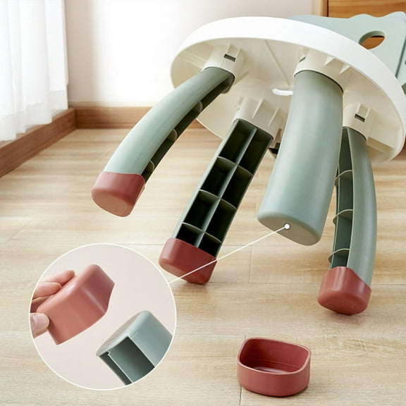 Raindrops Green Kids Cartoon Dinosaur Chair with Backrest for Toddler Safe and Comfortable Use in Kindergarten 12.5x10.8 Inches