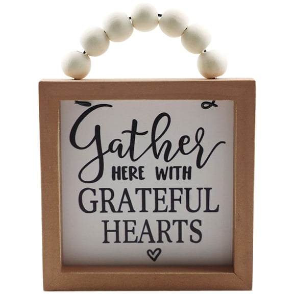 Raindrops Grey Plastic Photo Frame Pendant for Wall Decoration with Retro Style 7.5 Inches