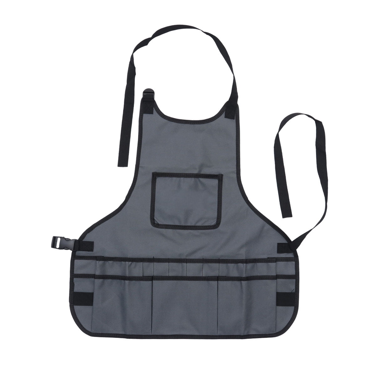 Raindrops Grey Apron with Back Storage Pocket for Gardeners, Artists ...