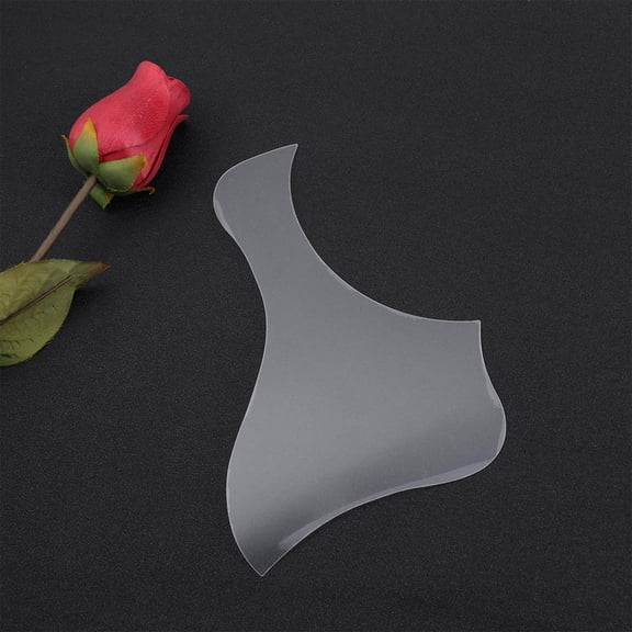 Raindrops Guitar Pickguard Shield Made of Plastic White Color Durable AntiScratch 36 Inch