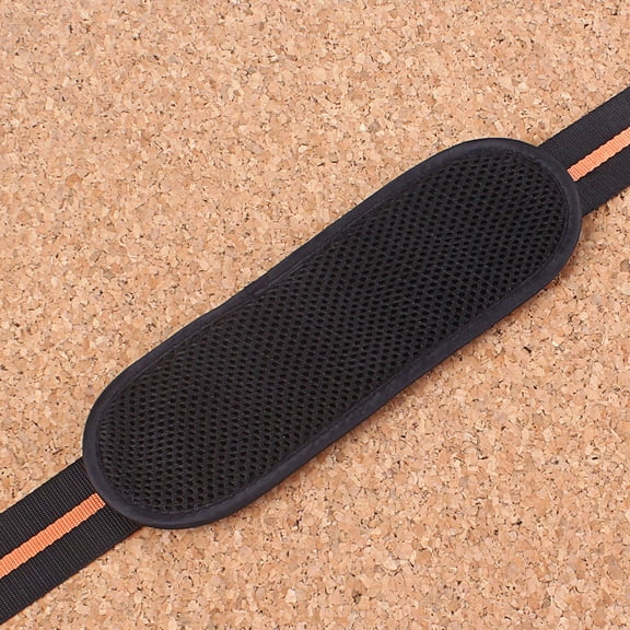 FOMIYES Protective Guitar Strap Pad Black with Cushioned Design for Heavy Guitars